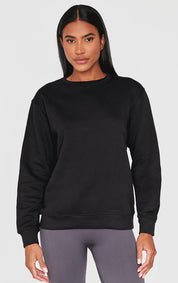 Black Oversized Sweatshirt