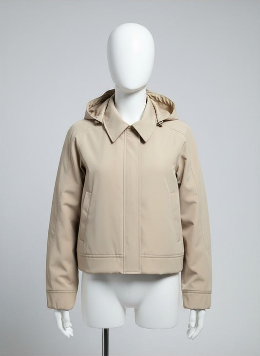 Soft Shell Collar Detail Jacket