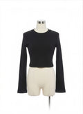 Casual Top with flared Sleeves
