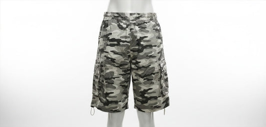 Camo Toggle Detail Shorts