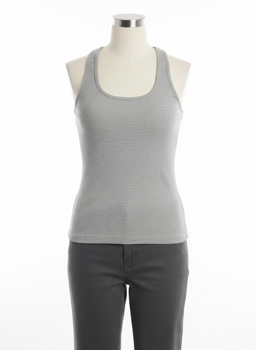 Ribbed Women Tank Top