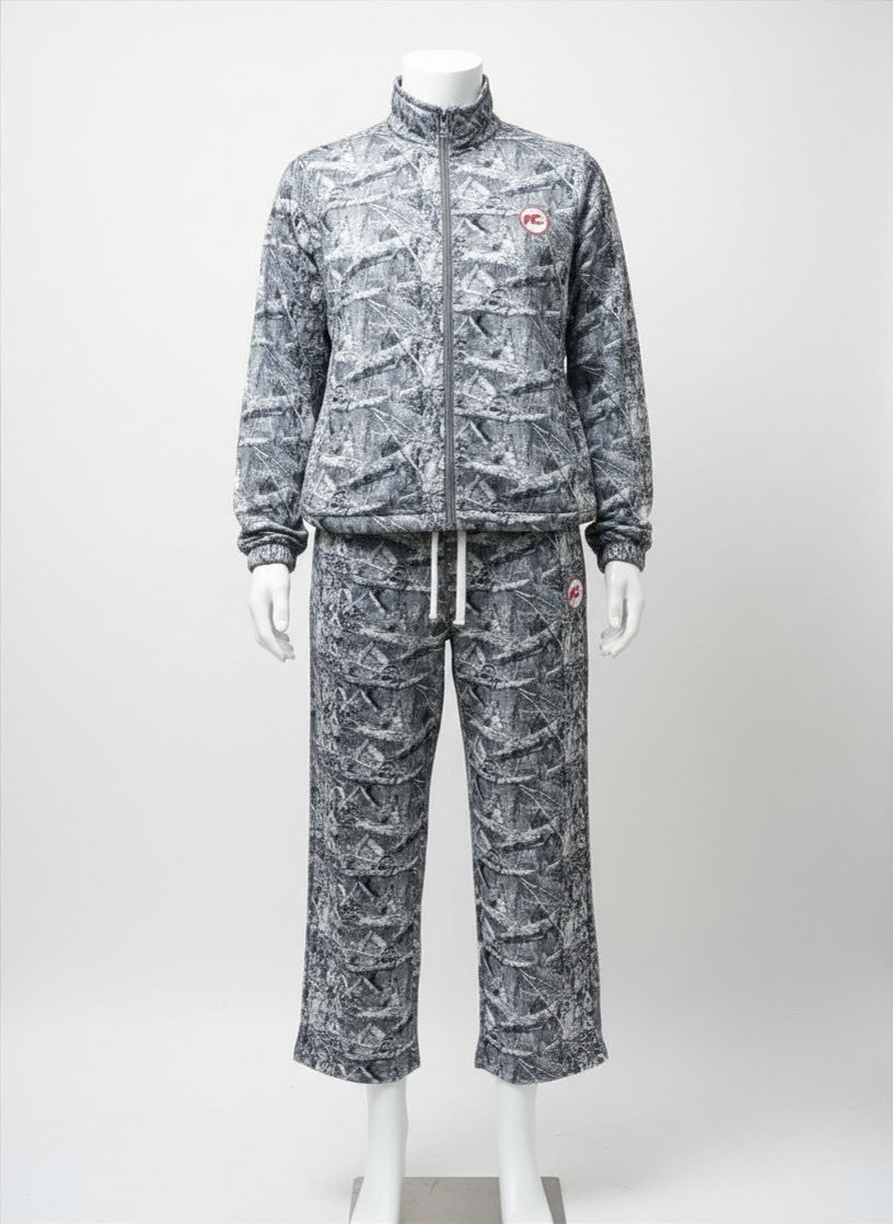 Cotton Camo Zip up Tracksuit