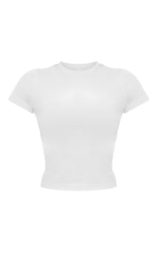 SPORT Cream Short Sleeve Melange T-Shirt